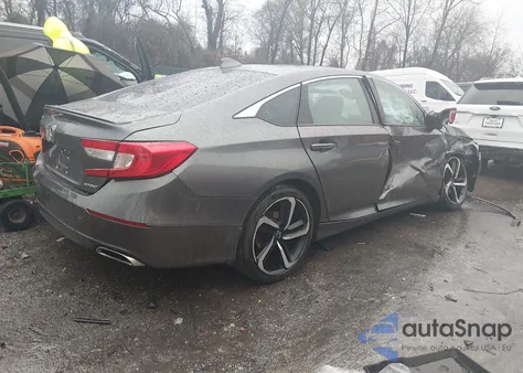 2019 Honda Accord Sport from USA, damaged, VIN 1HGCV1F34KA125586